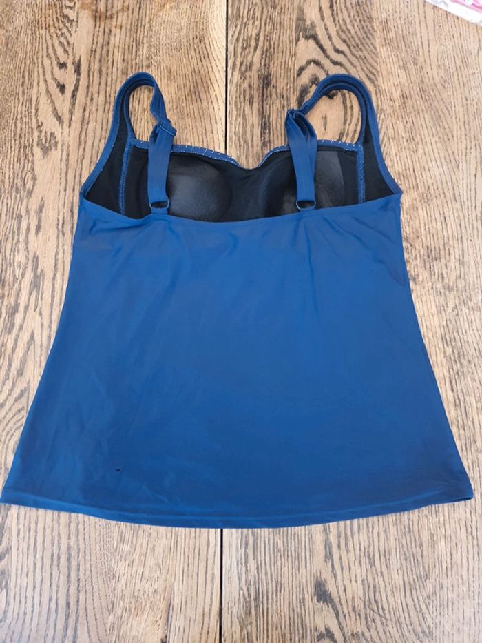 Haut de Tankini Nickey Nobel bleu/blanc fr 46 - photo numéro 7