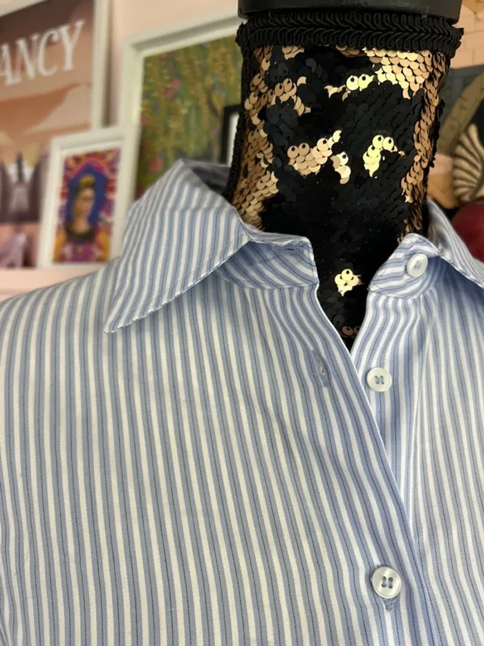 Chemise over size Zara Classic - photo numéro 4