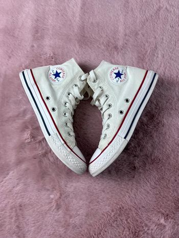 Converse Chuck Taylor Blanche Montantes – Pointure 33,5