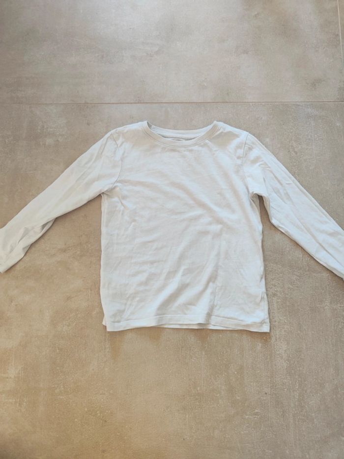 2 ensembles jogging t-shirt manches longues pantalon et polo marine taille 5 ans Zara c&a - photo numéro 9