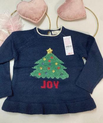 Pull bébé fille - neuf - noël - Zippy - Taille 18 mois