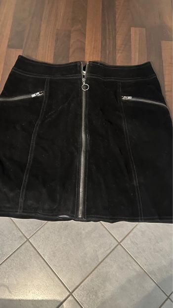 Jupe femme taille 38 effet velours parfait état gemo