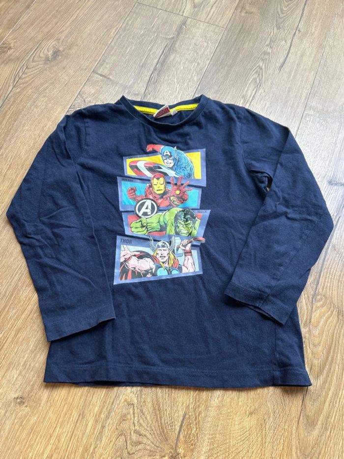 T shirt manches longues Marvel - photo numéro 3