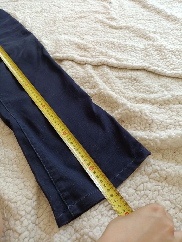 Pantalon flare bleu marine – Y.L Youline – taille 46 - photo numéro 6
