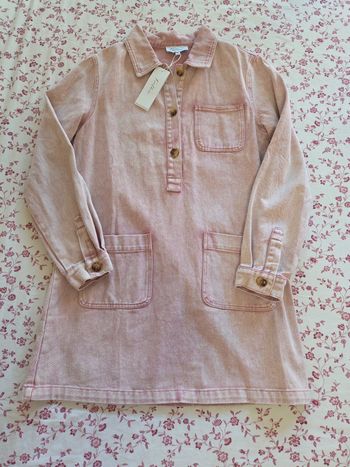 Robe rose en jean Feelhoo taille M