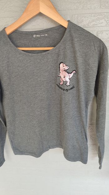 Tee shirt manches longues t 14 ans