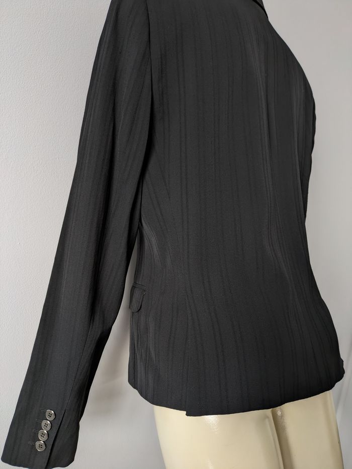 Veste noire intérieur motif léopard - Dolce & Gabbana - taille 40 - photo numéro 4