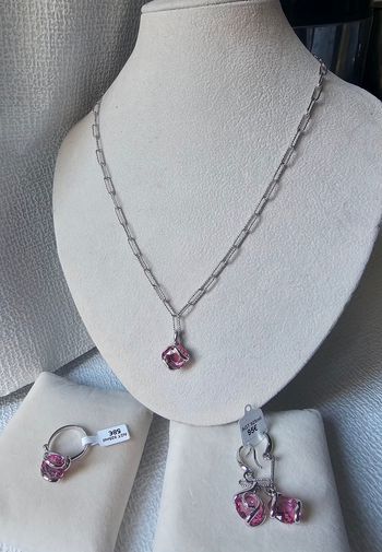 Ensemble bijoux en AGT 925 mil. Neuf avec étiquette