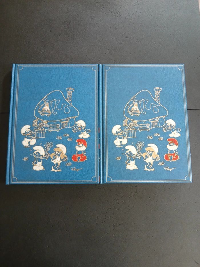 Lot de 2 bd rombaldi les schtroumpfs 2 et 3,EO