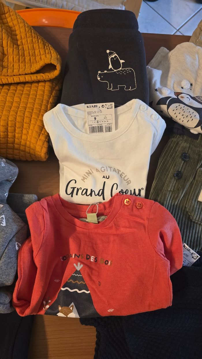 (Neufs non portés) 🥰💙💙💙 superbe lot 9mois garçon 🤩🥰💙💙💙 - photo numéro 3