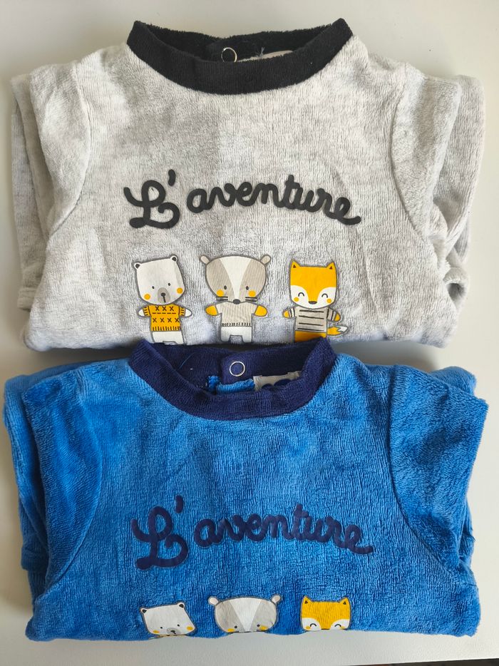 Lot de 2 pyjamas 3 mois