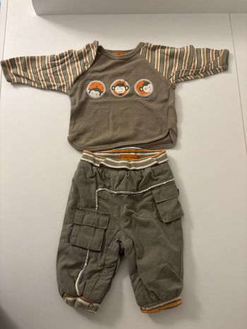 Ensemble garçon 1mois