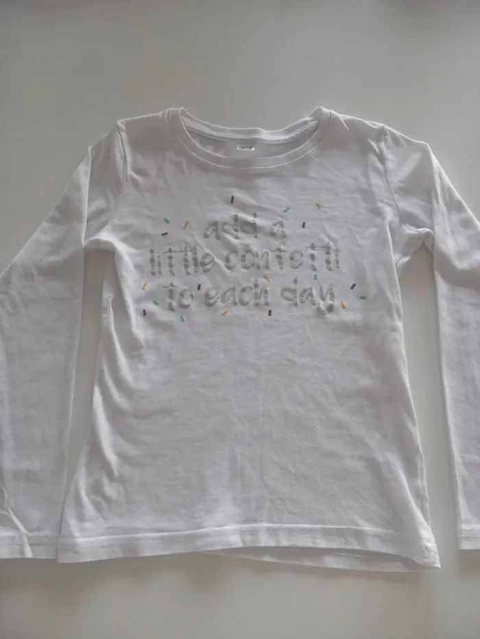 Joli t-shirt manches longues Zeeman