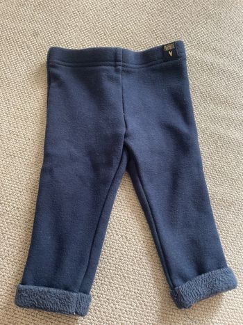 Legging polaire 9 mois