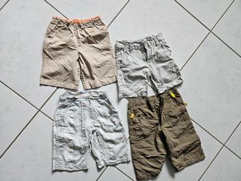 Lot de 4 short/ bermuda garçon 4 ans U24