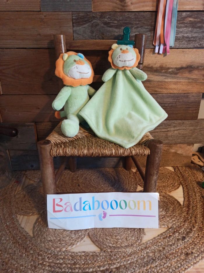 Peluche et doudou lion king bear tbe