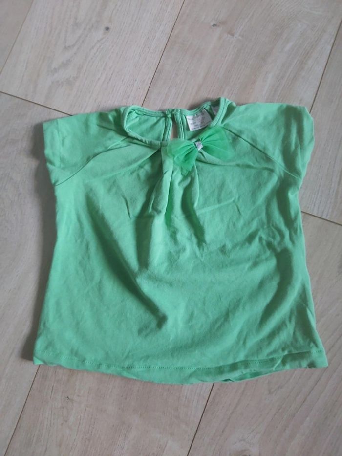 Tee-shirt fille Zara Baby 18/24 mois 86cms (78)