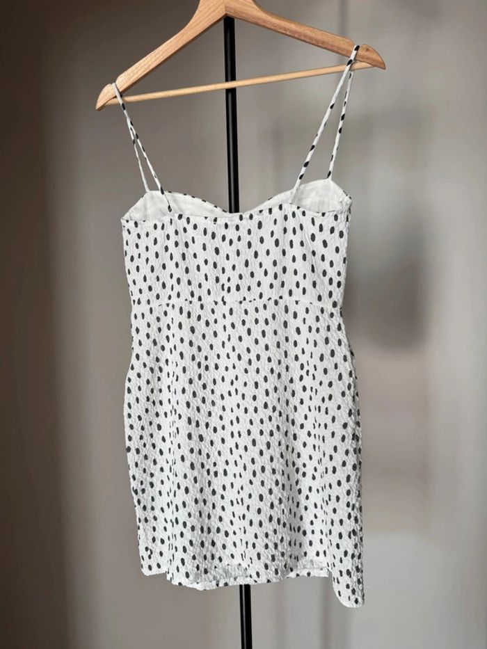 Robe blanc noir M Zara - photo numéro 4