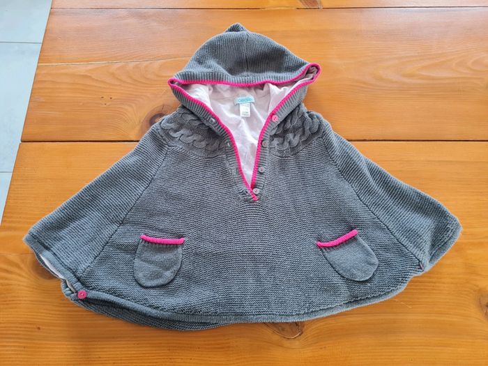 Poncho bébé fille 12/18mois