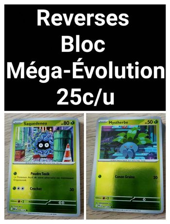 Reverses Bloc Méga-Évolution
