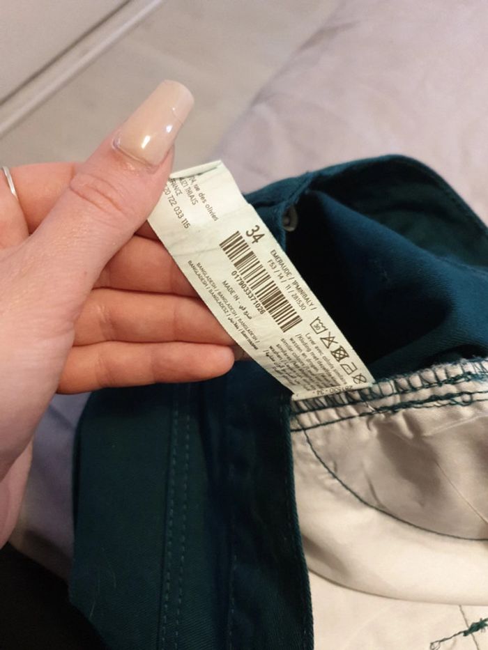 Short emeraude - photo numéro 6