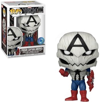 FUNKO POP! Marvel Poison Captain America  Special Edition  856