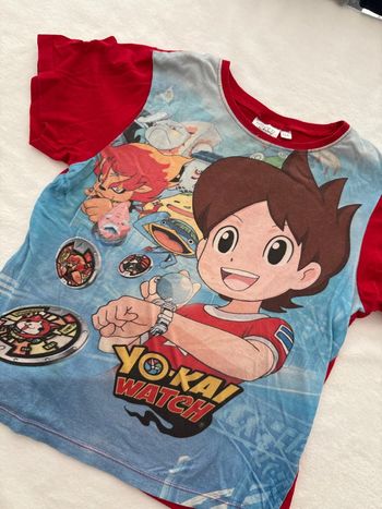 Tee shirt imprimé Yo Kai Watch 10 ans