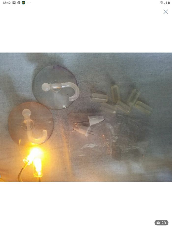 Lot de 2 guirlandes 🎄 lumineuses bon état - photo numéro 4