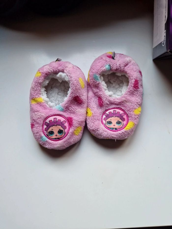 Chaussons poupée lol