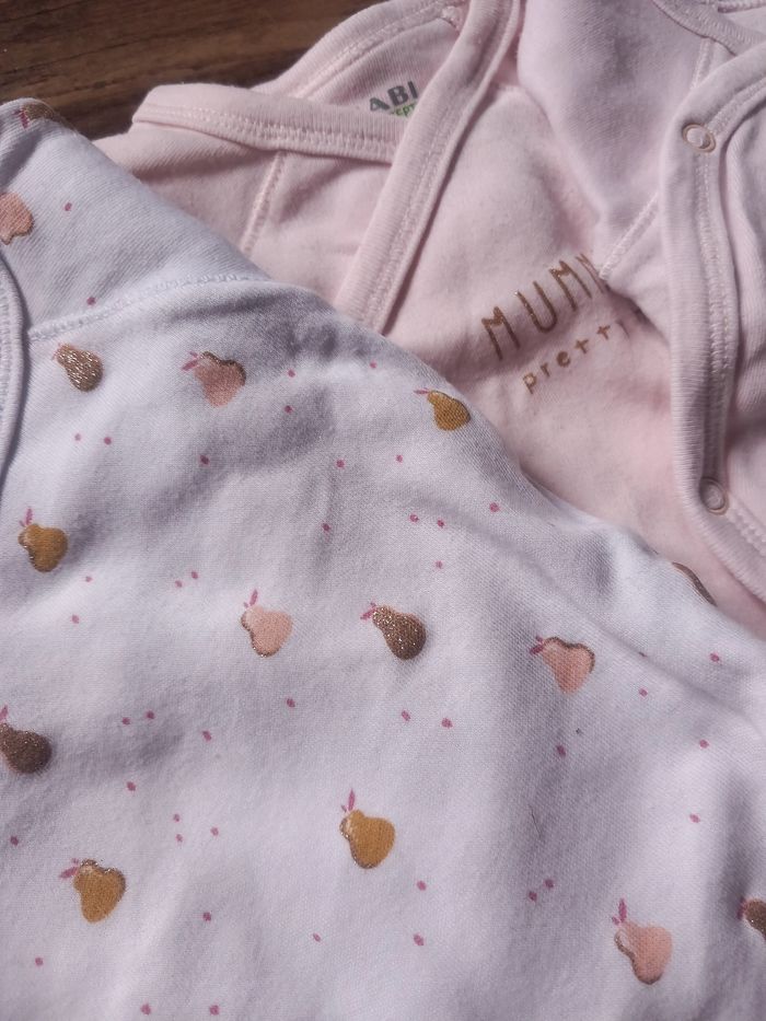 Lot 4 bodys naissance - photo numéro 3