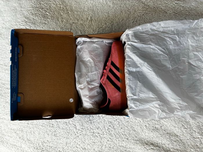 Adidas Gazelle Pink/Black/Gold - photo numéro 8