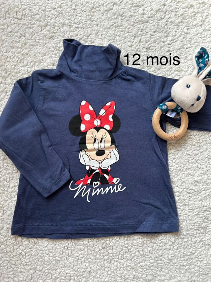 T shirt manche longue fille 12 mois