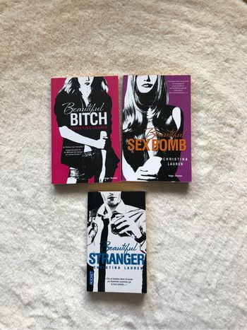 Lot 3 tomes saga Beautiful - Christina Lauren