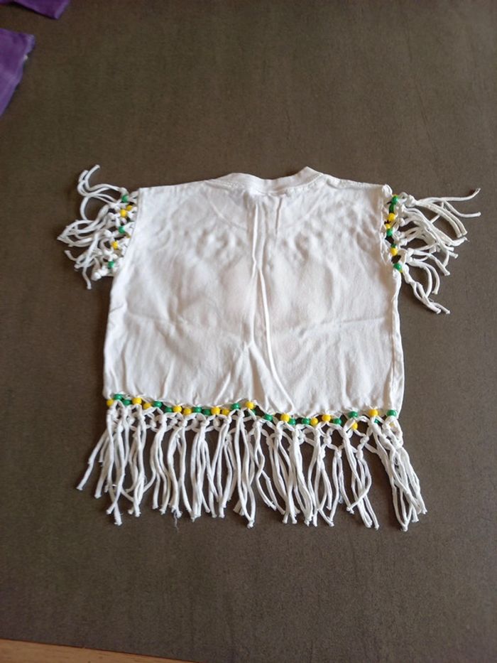 Tee shirt fille 6 ans avec franges - photo numéro 8