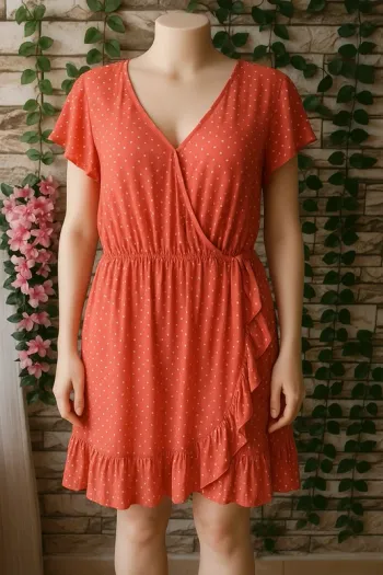 🌸Robe legere Ete a pois Camaieu Taille 38 🌸