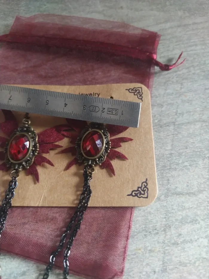 Boucle oreille pendante - photo numéro 6