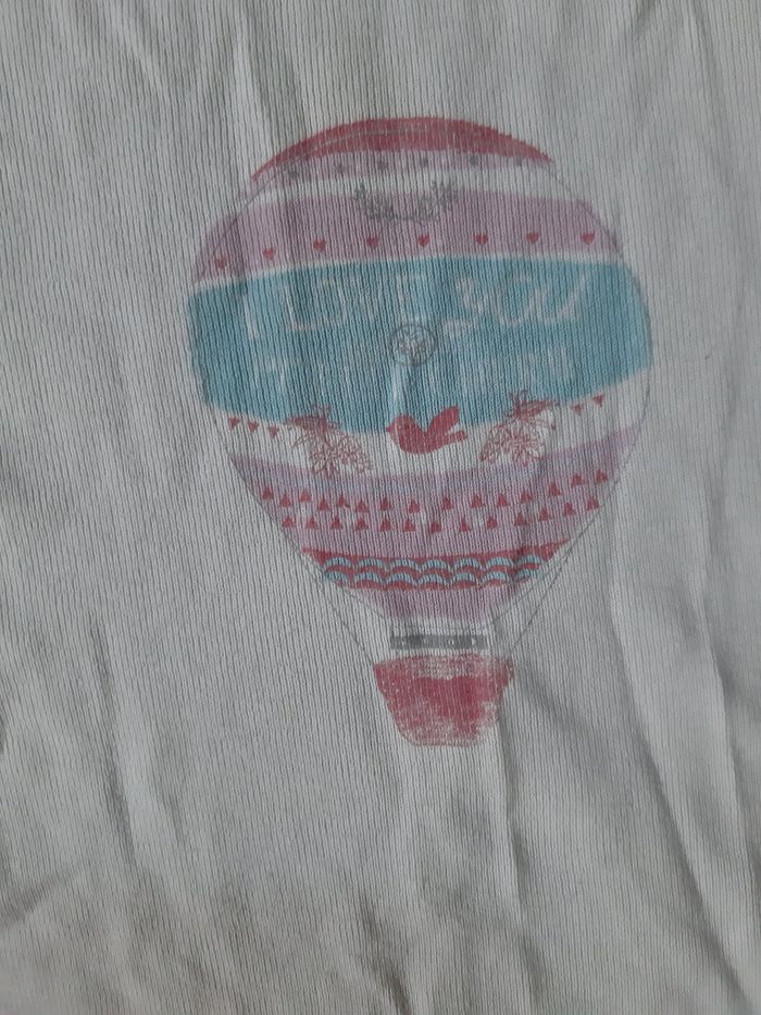 Maillot de corps manches courtes - montgolfière - absorba - 4 ans - photo numéro 3