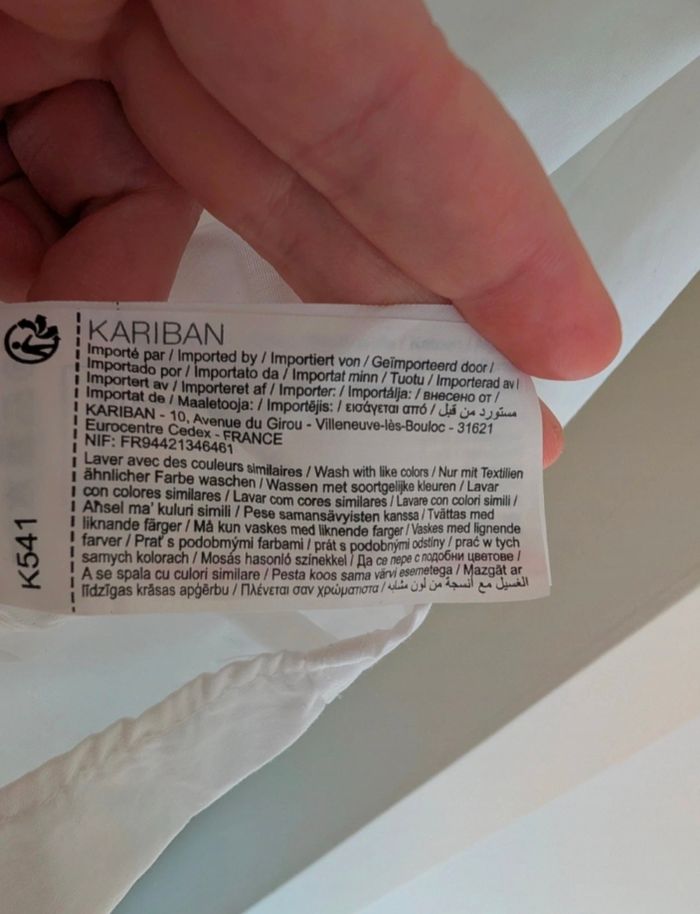 Michelin Kariban Chemise Blanche - Taille L - 100% Coton - photo numéro 3