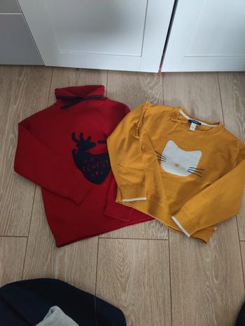 Lot de 2 pulls Okaïdi