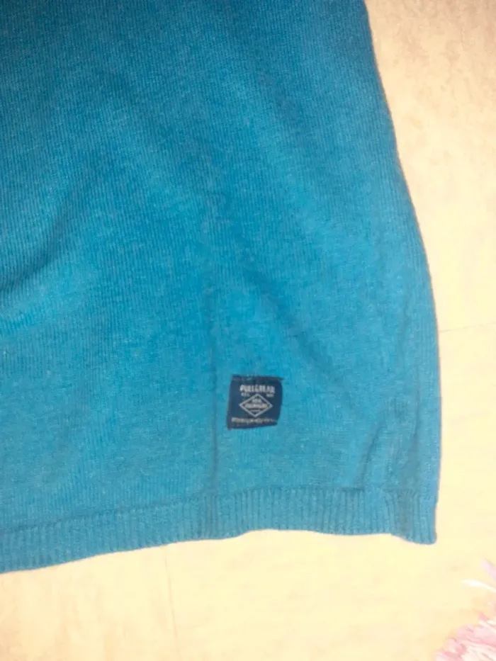Pull homme bleu - photo numéro 2