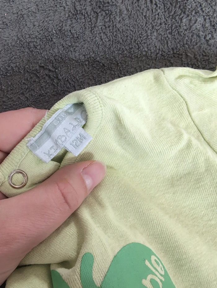 T shirt manche courte 12 mois - photo numéro 2