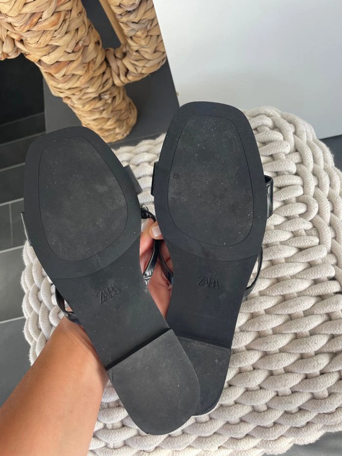 Mules Strass Femme Zara 38 - photo numéro 4