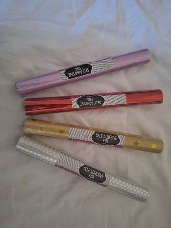 Lot rouleaux self adhésive foil