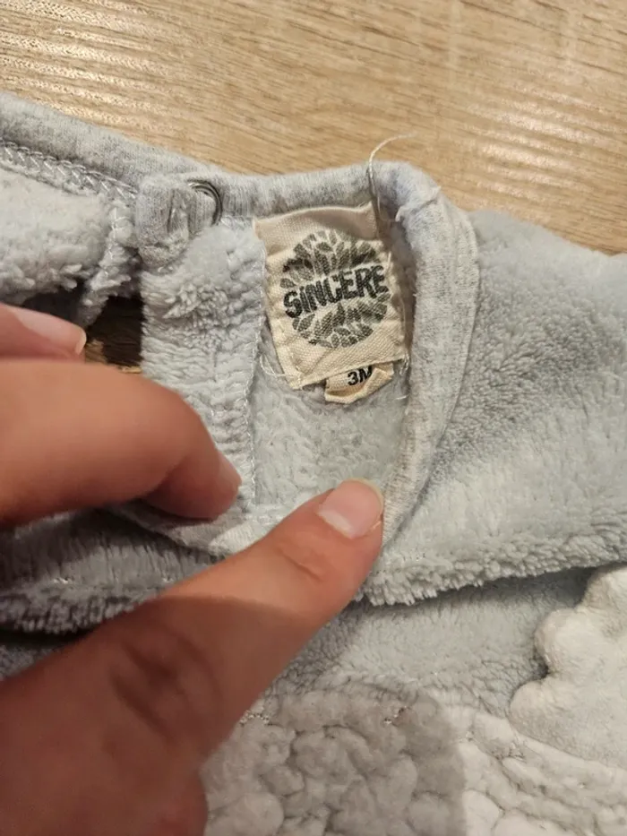 Pyjama polaire taille 3 mois 🌸 - photo numéro 2