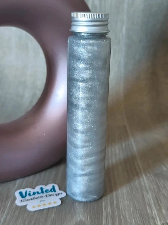 Tube sensoriel sensorielle magique argenté retour au calme - photo numéro 6