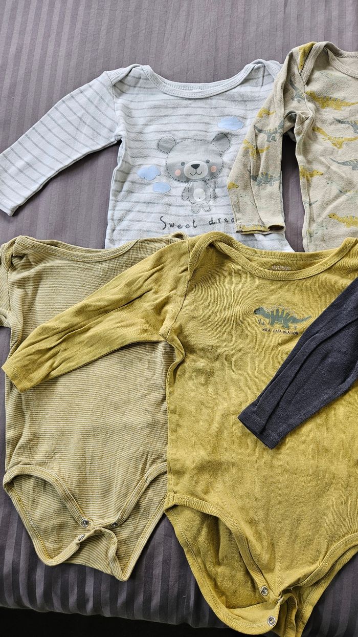 Lot de 7 bodies manches longues 24 mois - photo numéro 3