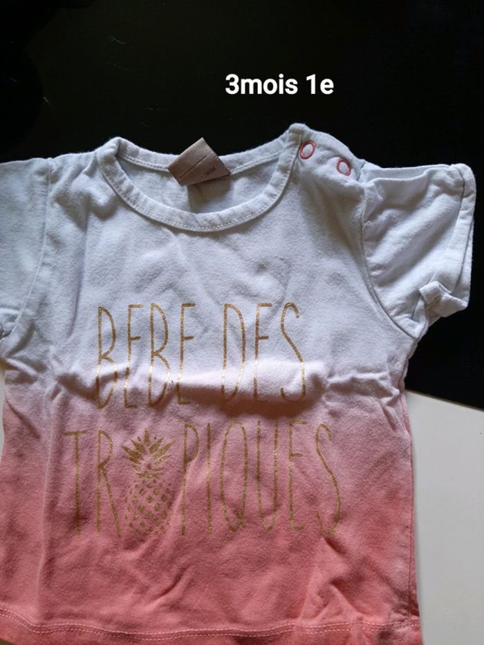 T-shirt 3mois