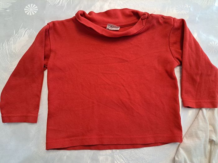 Lot de 3 t-shirts ML fille 18 mois BE - photo numéro 7