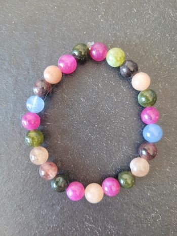 Bracelet en pierres naturelles de toumaline