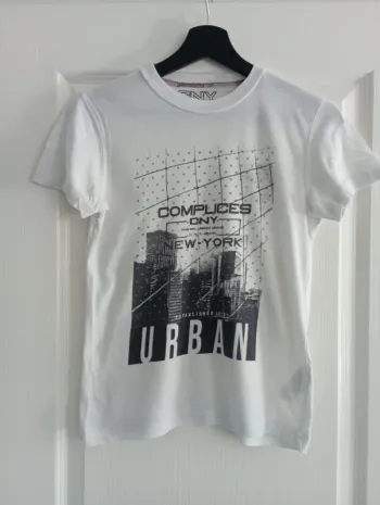 T-Shirt Complice blanc 11/12 ans